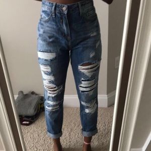 Cello distressed boyfriend jeans